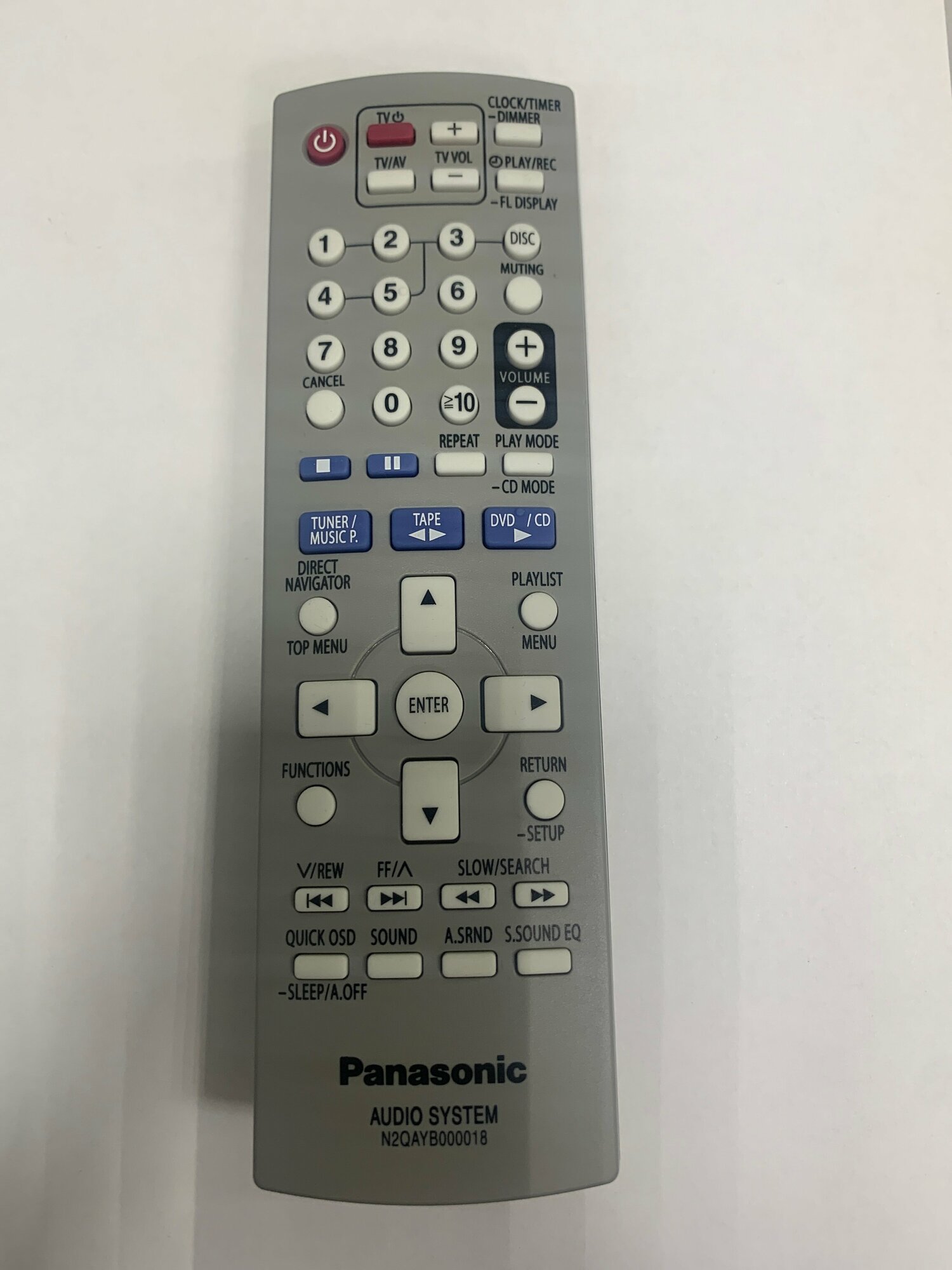 Panasonic N2QAYB000018 пульт оригинальный