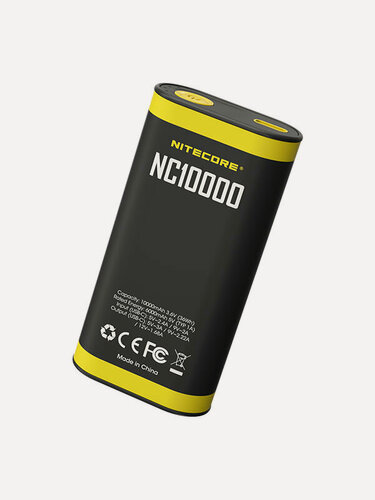 Изображение товара Внешний аккумулятор Nitecore NC10000 Power Bank 20W -10°