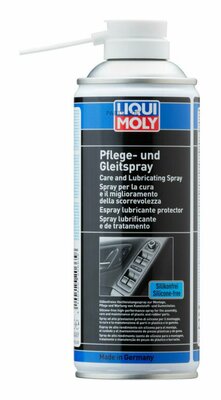 LIQUI MOLY 20665 Спрей гянц. д/ухода за пастм. Pflege-und Gleispray (0,4)