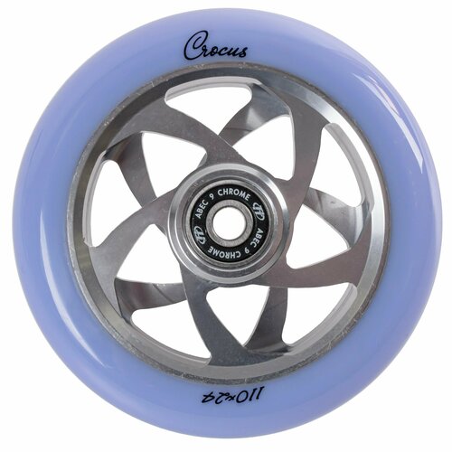 фото Колесо для самоката x-treme 110*24мм, crocus, purple techteam