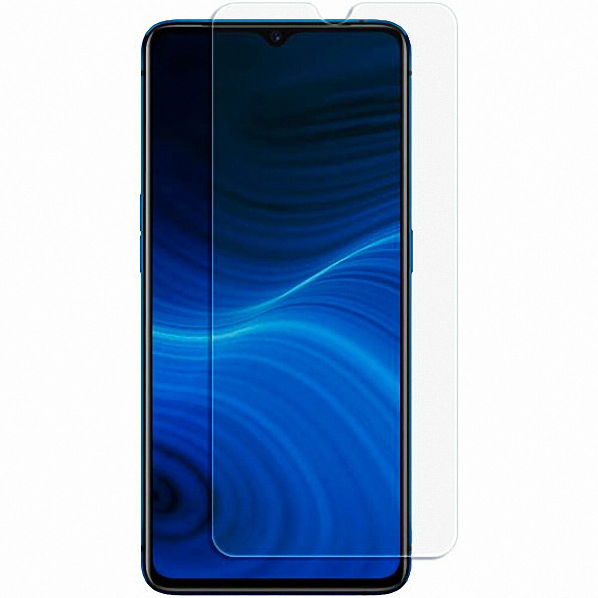 Защитное стекло 3D Tempered Glass для Realme X2 Pro полный клей ( прозрачное )