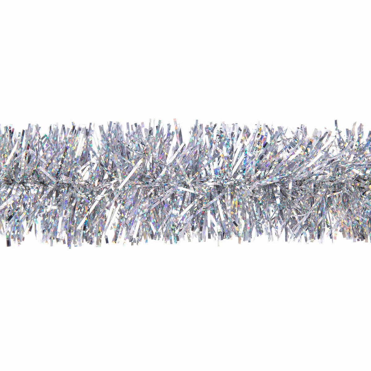 фото "SNOWEEKON" SNW-F081 Мишура 4 х 200 см 1 шт. №12 под серебро