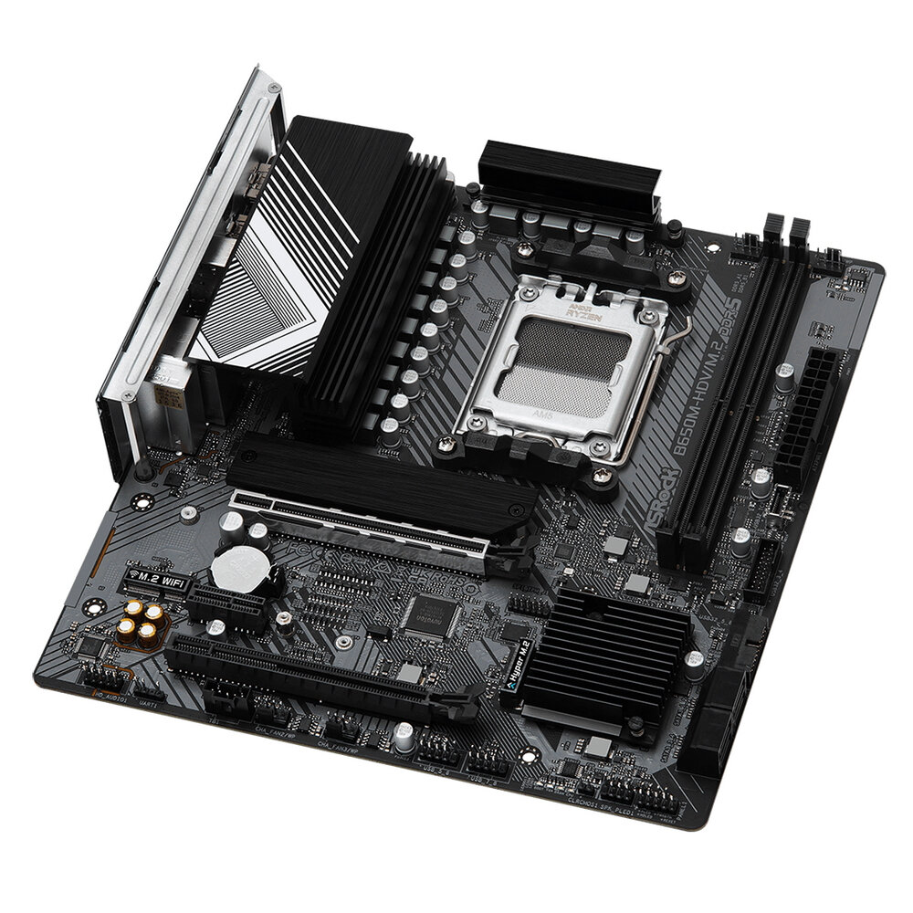 Материнская плата Asrock B650M-HDV/M.2 (AM5, mATX)