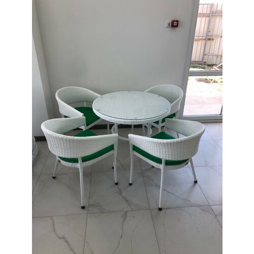 LELE Плетеный комплект Арбат. Подходит для сада, веранды, дома, террасы.