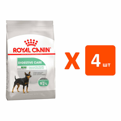 ROYAL CANIN MINI DIGESTIVE CARE для взрослых собак маленьких пород для поддержания здоровья пищеварительной системы (3 кг х 4 шт) royal canin maxi digestive care для взрослых собак крупных пород для поддержания здоровья пищеварительной системы 3 кг х 4 шт