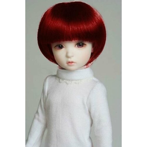 Iplehouse Wig IHW_SS028 (Парик-каре красно-рыжий размер 15-18 см для кукол Иплхаус) парик manic panic fuchsia passiontm siren wig хеллоуин