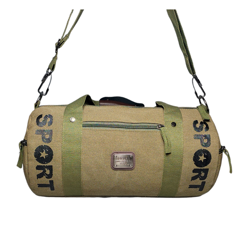 фото Сумка спортивная сумка спортивная, 13 л, 38х19х19 см, ручная кладь, хаки nexplan