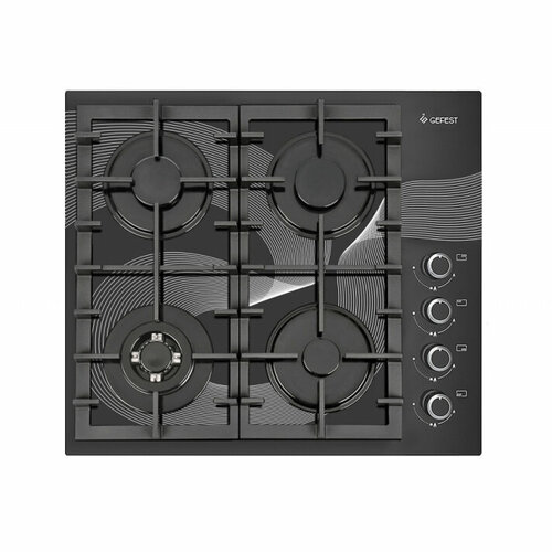 Варочная панель газовая Gefest 2230 К26 черная 1799000₽