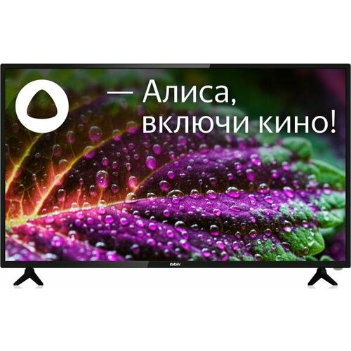 Телевизор LED BBK 425 43LEX-8234UTS2C Яндекс ТВ черный 4K Ultra HD 60Hz DVB-T2 DVB-C DVB-S2 USB WiFi Smart TV RUS 1948900₽