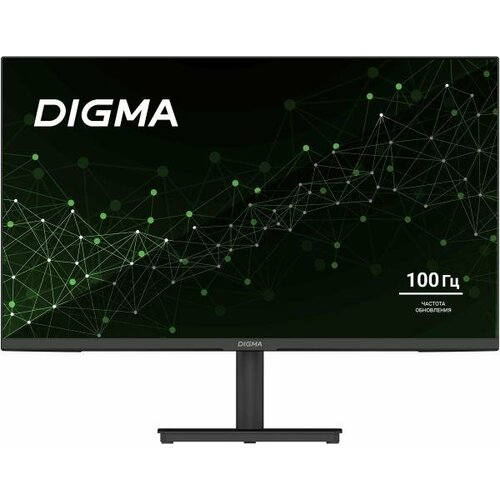 Монитор Digma 23.8 Progress 24A502F черный VA LED 5ms 16:9 HDMI матовая 250cd 178гр/178гр 1920x1080 100Hz VGA FHD 2.8кг