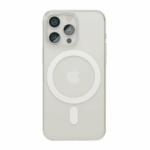 Чехол для смартфона vlp Diamond Case с MagSafe для iPhone 15 Pro Max, прозрачный чехол для смартфона vlp aster case с magsafe для iphone 15 неоновый розовый