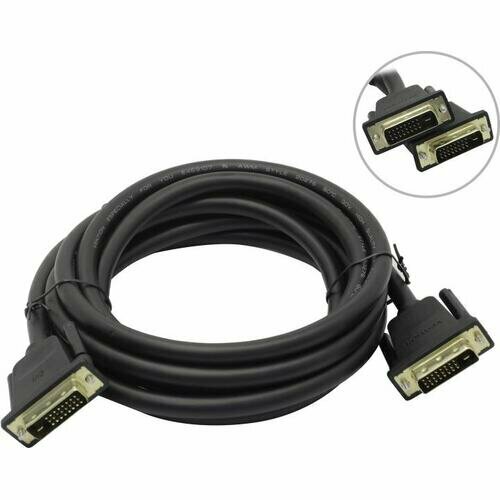 Кабель DVI Dual Link <-> DVI Dual Link Vention EAABI кабель hdmi dvi 5 0м dual link vention abfbj