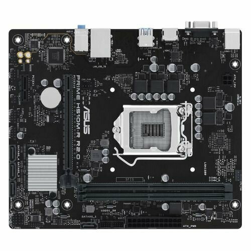 Материнская плата ASUS PRIME H510M-R R20-SI LGA 1200 Intel H470 mATX Ret White Box 930000₽