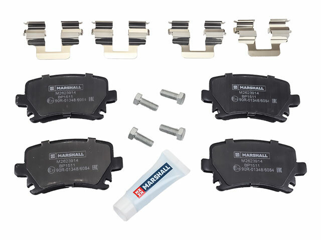 Тормозные колодки дисковые задние MARSHALL M2623914 для Audi A4 (B6, B7) 04-, Skoda Octavia II (1Z), III (5E) 04- // кросс-номер TRW GDB1622 — фото 3