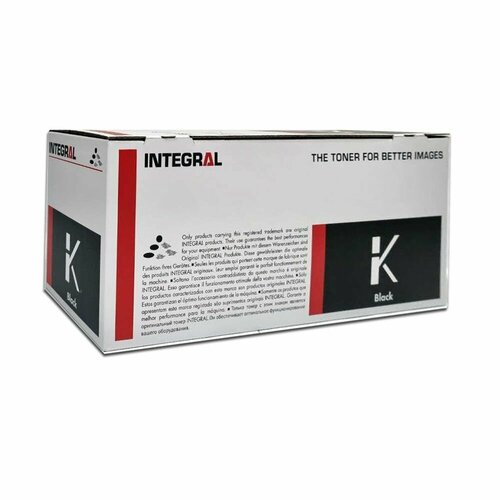 Тонер-картридж Integral TK-590K черный, для Kyocera картридж integral tk 1130 3000 стр черный