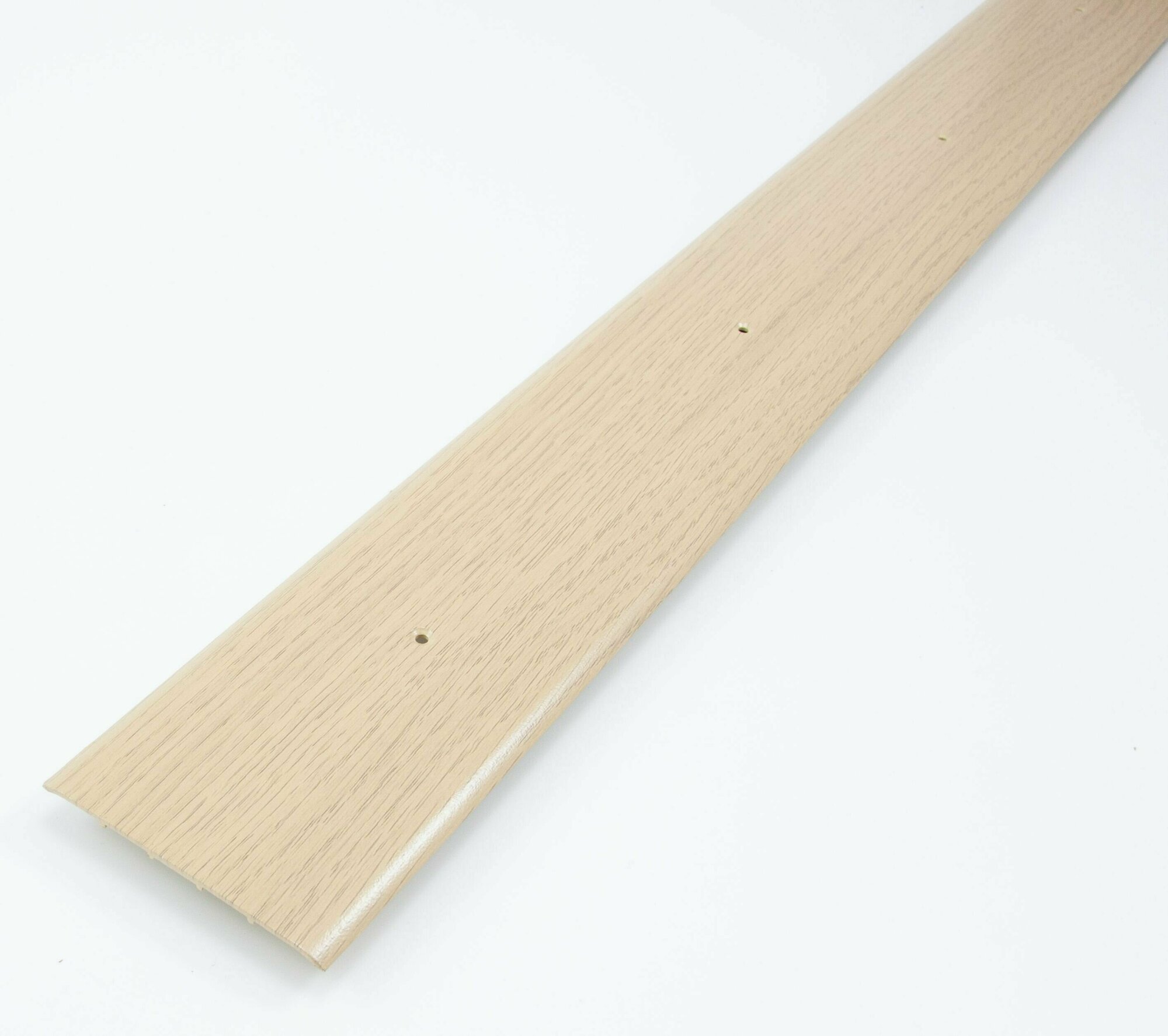 фото Порог алюминиевый прямой Ясень 80мм х 0,9м