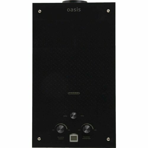 Газовый проточный водонагреватель OASIS glass газовая колонка оазис home v 20 белая