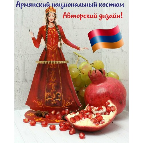 Салфетница деревянная армянский сувенир