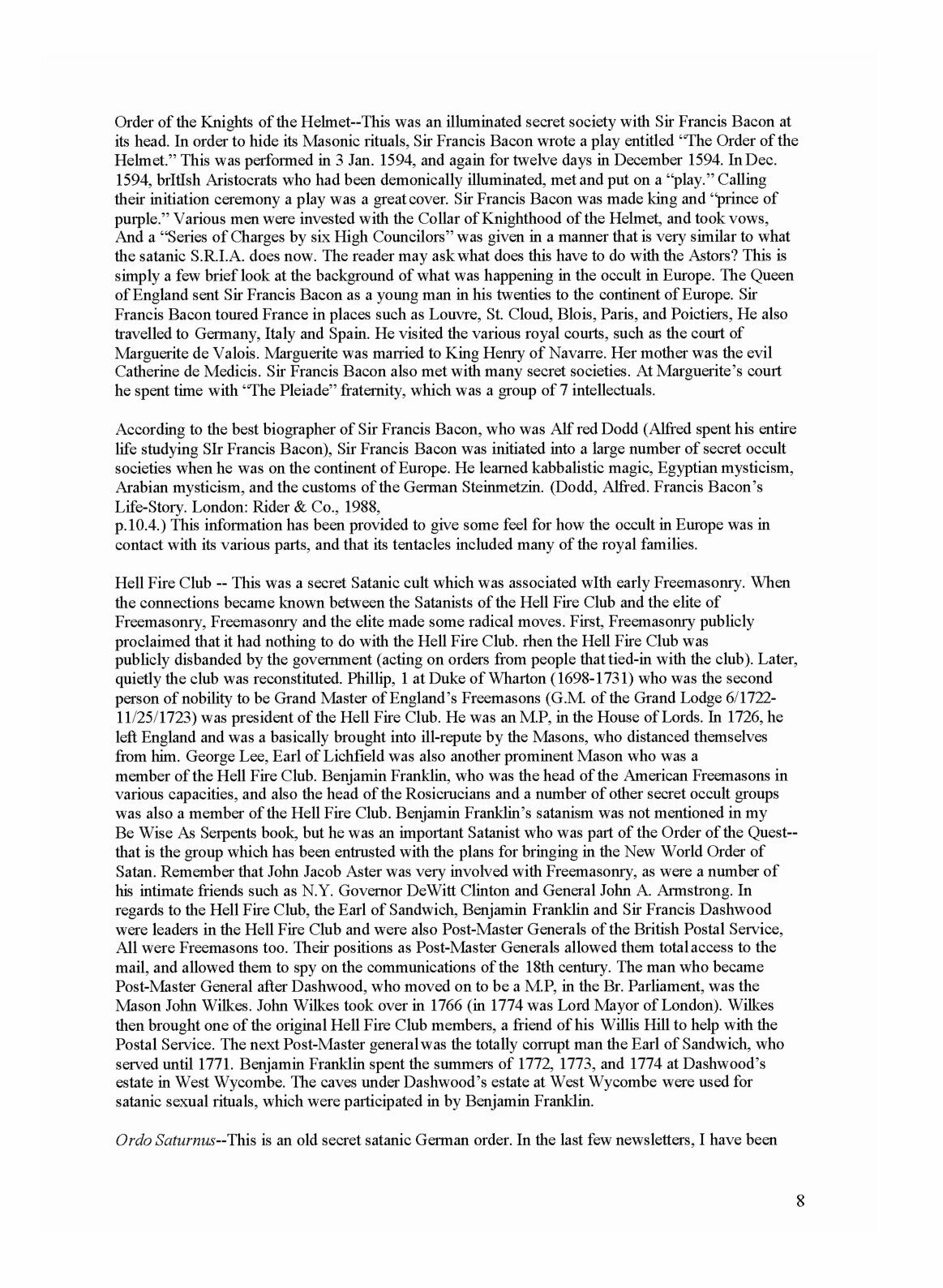 Bloodlines Of The Illuminati, By Fritz Springmeier - фото №10