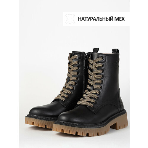 фото Ботинки balini linea, размер 40, черный