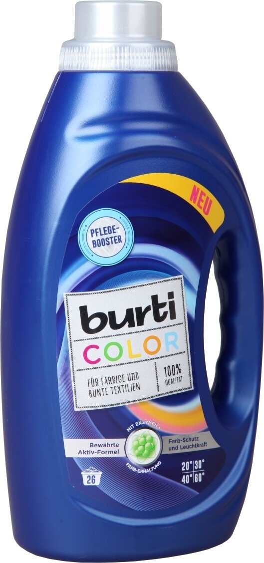 Средство для стирки Burti для стирки цветного белья Liquid color, 1.45 л - фото №3