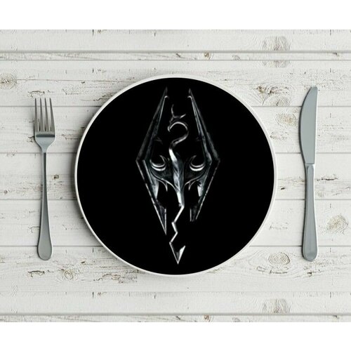 Тарелка The Elder Scrolls V Skyrim Древние свитки 5 Скайрим 1 1200₽