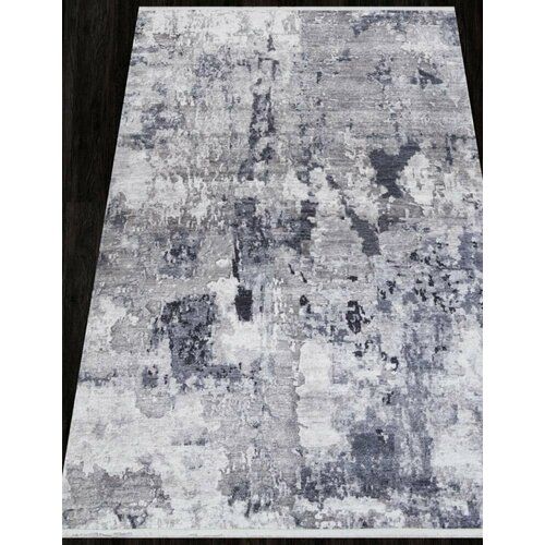 Ковер AB193A - GREY / CREAM - Прямоугольник - коллекция LOTUS 0.80x1.50