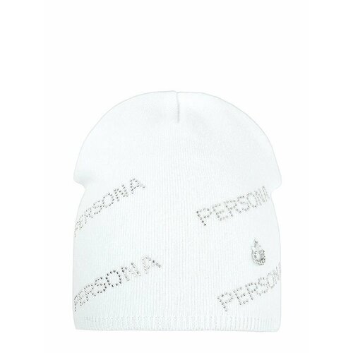 фото Шапка mialt, размер 50-52, белый