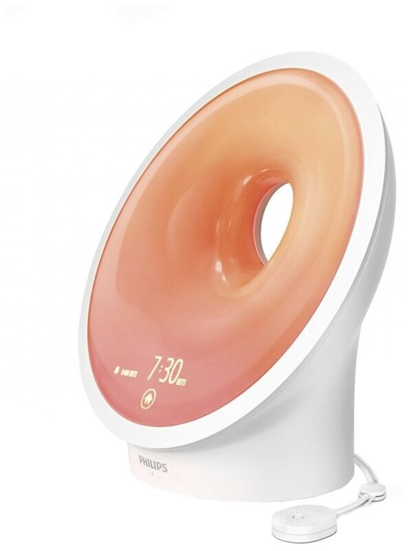 Световой будильник Philips Somneo Connect Sleep & Wake Up Light HF3671/01, белый