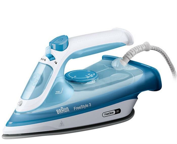 Утюг BRAUN FreeStyle 3 FI3144BL (Цвет:Белый/Голубой; Подошва:SuperCeramic)