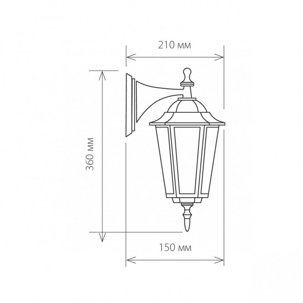 Уличный Светильник Elektrostandard CLARO Gl 1004d 4690389085680 - фото №13