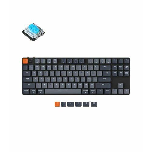 Клавиатура Keychron K1SE, TKL, RGB подсветка, Blue Switch (K1SE-E2)