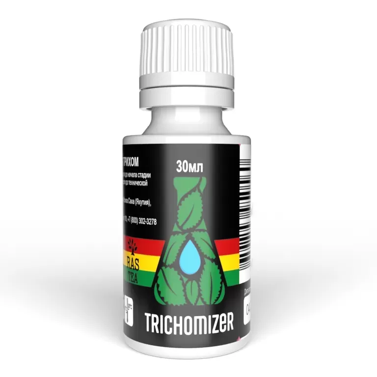 Удобрение для растений Rastea Trichomizer 30мл, Увеличивает трихомы и масла, улучшает вкус, аромат