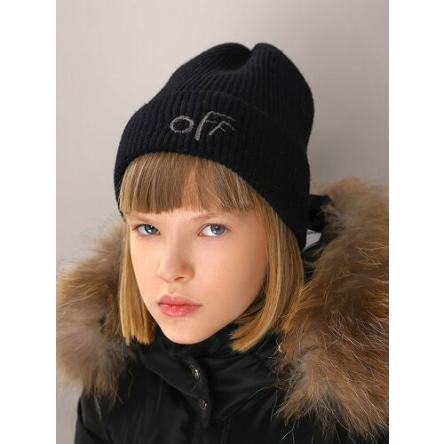 фото Шапка noble people, размер 52-54, черный