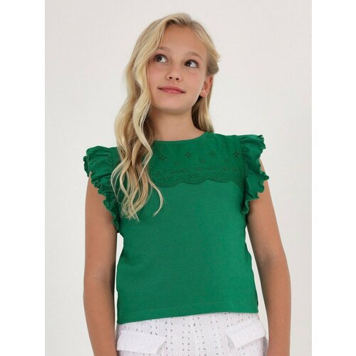 фото Майка mayoral, размер 140, зеленый