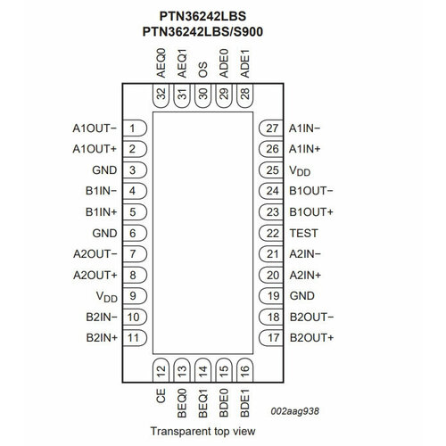 Микросхема PTN36242L