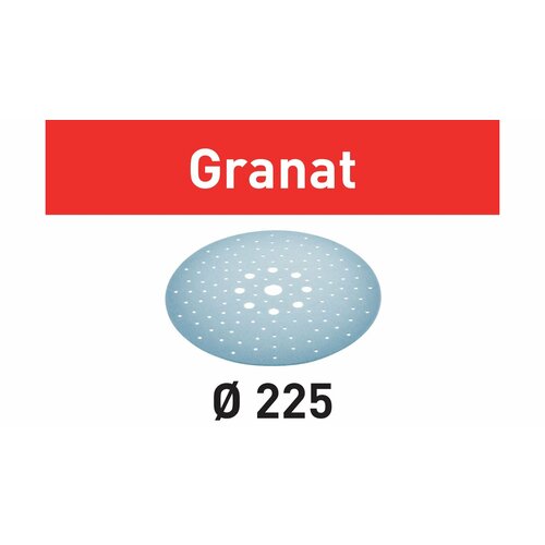 Шлифовальные круги Festool Granat STF D225/128 P60 GR/25 круг шлифовальный festool stf d225 128 p220 gr 25