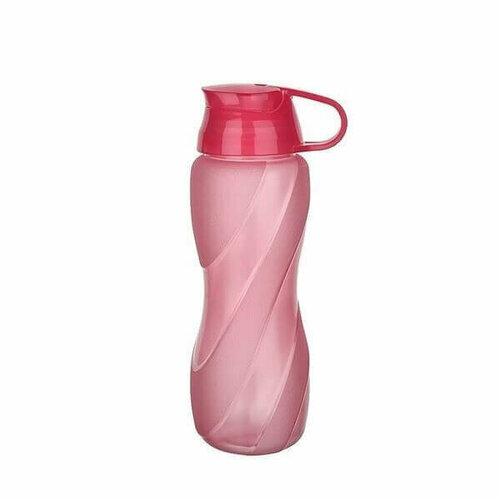 Набор спортивных многоразовых бутылок для воды - 2 штуки, Ren 0,75 л, TITIZ, розового цвета