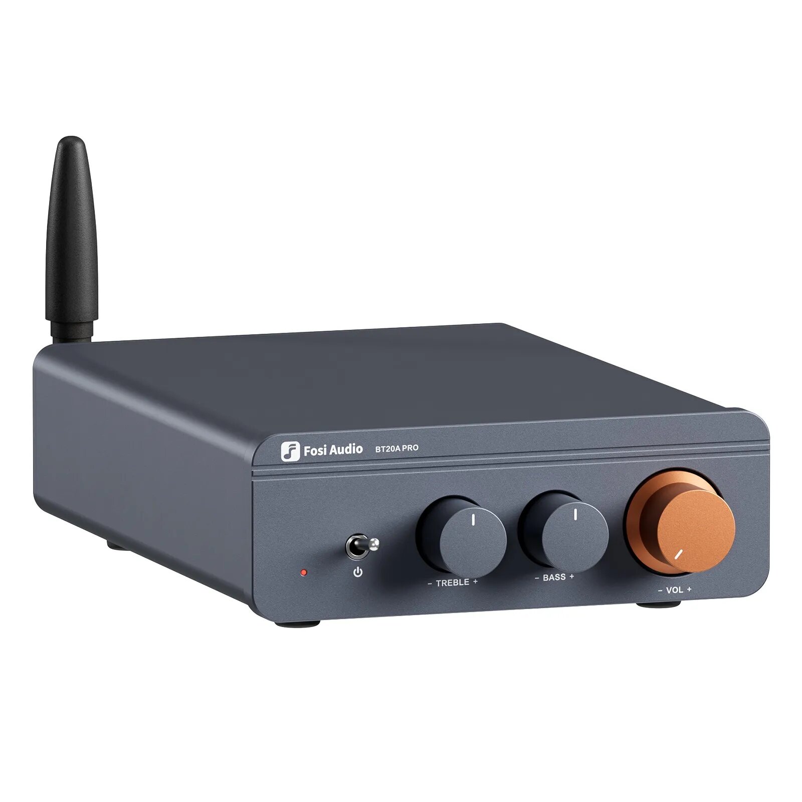 Усилитель для колонок Fosi Audio BT20A Pro 300 Вт, с блоком питания 48В/5А