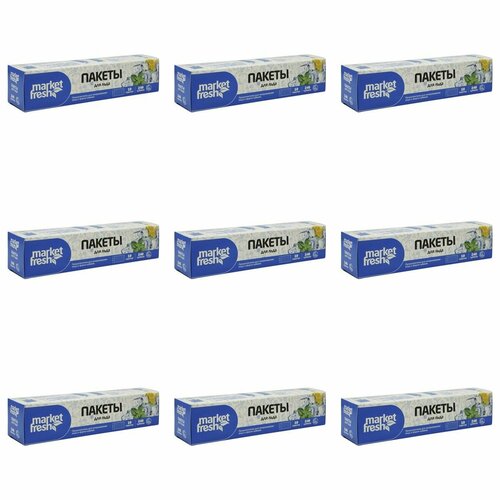 Market Fresh Пакеты для льда 240 кубиков 9 уп 1086₽