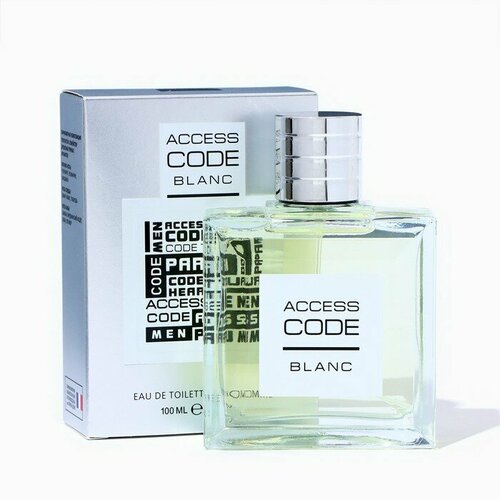 VINCI Туалетная вода мужская Access Code Blanс, 100 мл (по мотивам 12.12. Blanc (Lacoste)