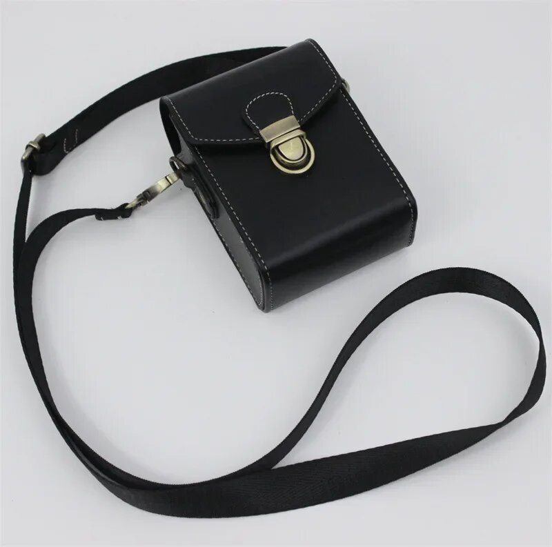 Чехол из ПУ кожи для камеры Canon G7X Mark II III SX740 730 720 Ricoh GR3X для Sony ZV1 RX100 M5 M6 M7, Type A Black