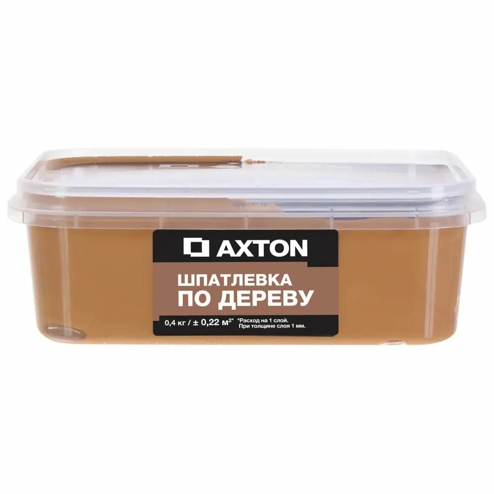 Шпатлёвка Axton для дерева 0.4 кг антик