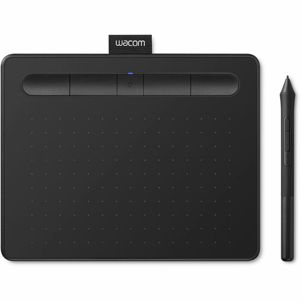 Графический планшет Wacom Intuos S Bluetooth черный
