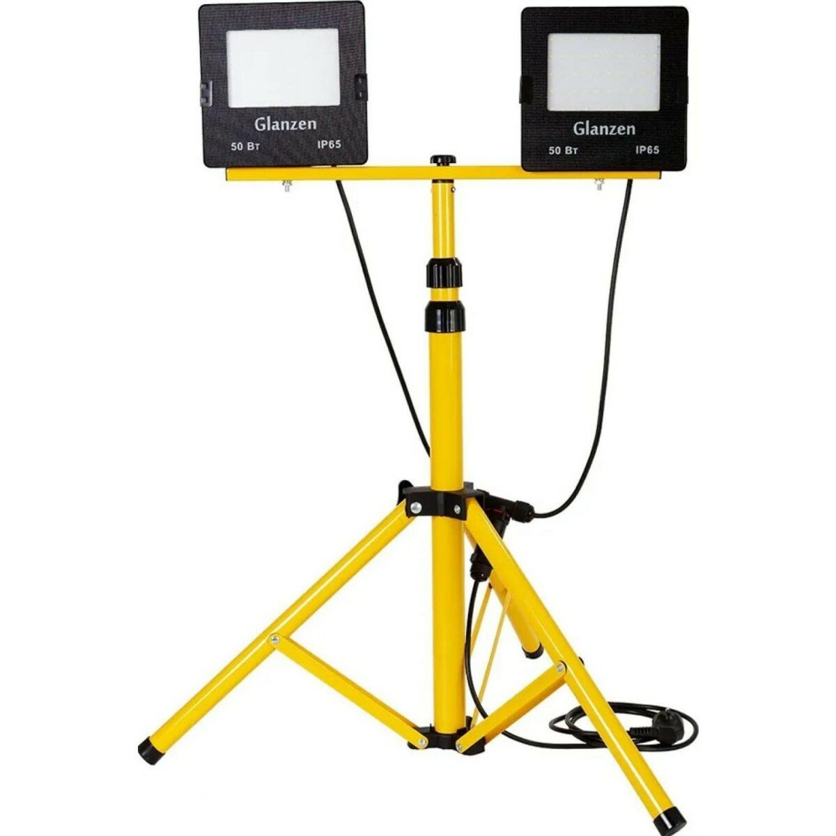 Прожектор GLANZEN FAD-0025-2X50 Вт на штативе светодиодный