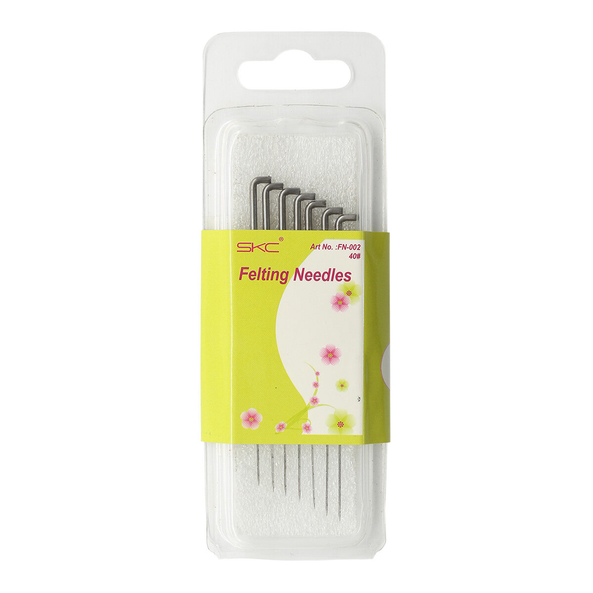 Сменные иглы для валяния (фелтинга) № 40, 7 шт, длина иглы 7,8 см, Айрис — фото 1