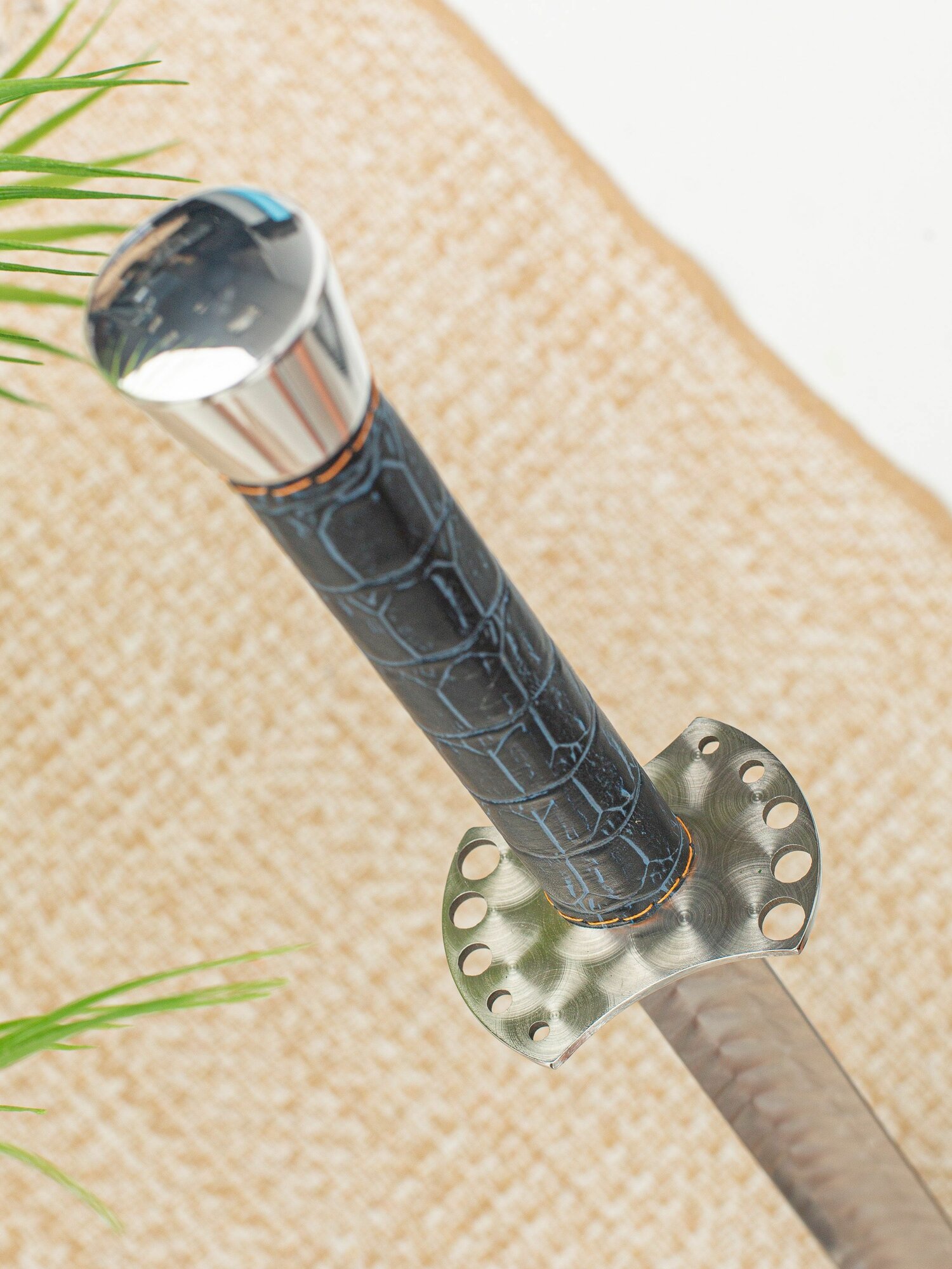 Мужские подарки Ложка/рожок для обуви Сталь, 73 см — фото 1