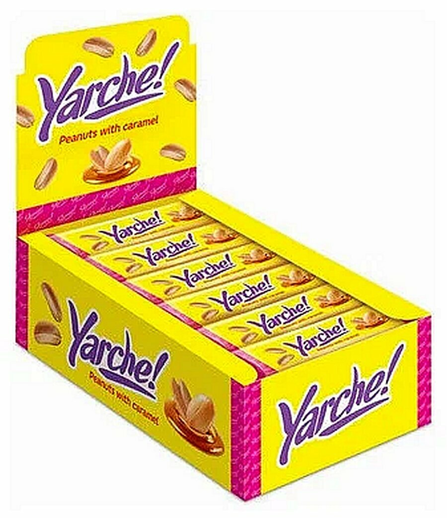 Батончик Yarche! с арахисом, 50 г (18 шт)