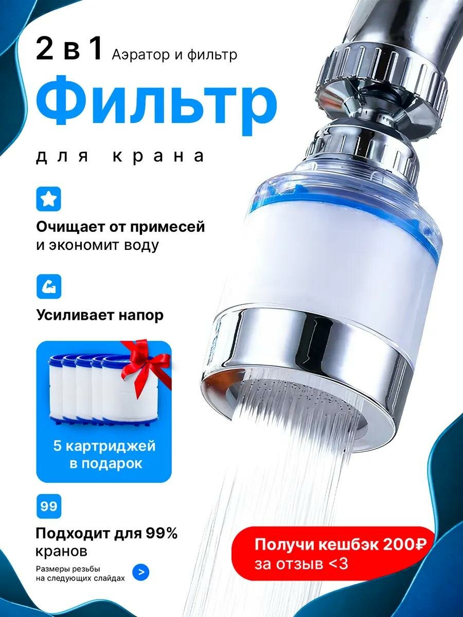 Фильтр на кран для воды