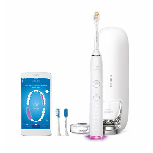 Электрическая зубная щётка Philips Sonicare DiamondClean Smart 9500 НХ992301 26900₽